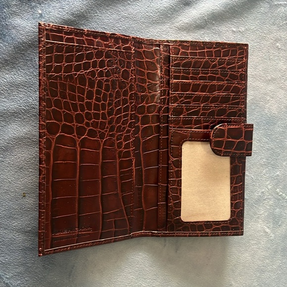Vintage Sharif brown leather wallet - Picture 3 of 4